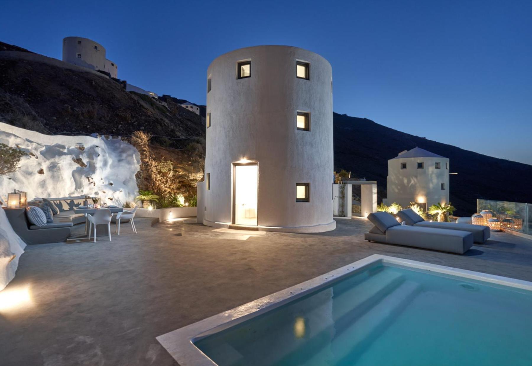 Topos Exclusive Santorini Имеровигли Экстерьер фото